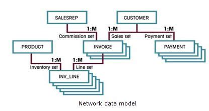 Network Data Model in DBMS