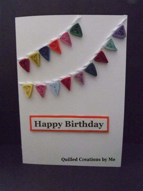 Quilled Birthday Card by Quilled Creations