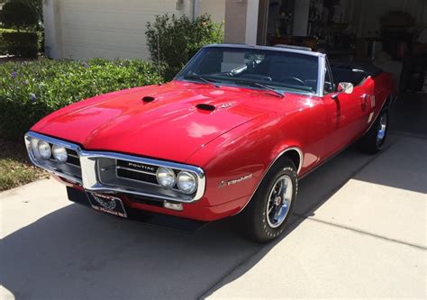 1967 Pontiac Firebird Convertible for Sale at Auction - Mecum Auctions