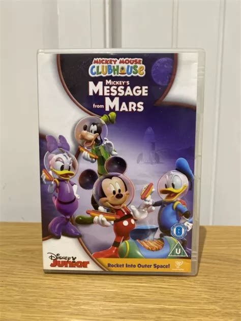 MICKEY MOUSE CLUBHOUSE - Mickey's Message From Mars (DVD, 2010) VGC ...