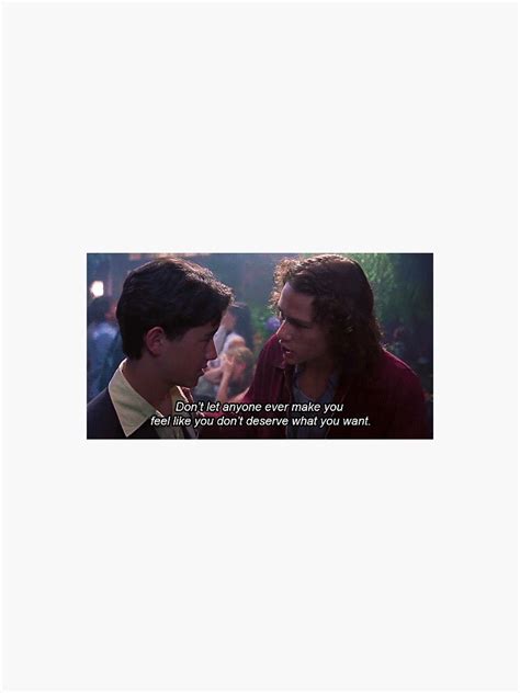 "10 Things I Hate About You Scene" Sticker for Sale by abbygreenspan ...