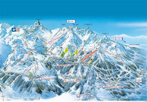 Courchevel Trail Map | Liftopia