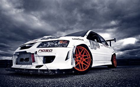 Download Vehicle Mitsubishi Evolution HD Wallpaper