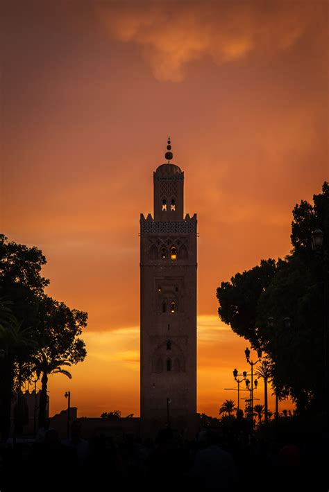 Koutoubia Mosque at Sunset – Marrakesh | Marty Cohen Photography