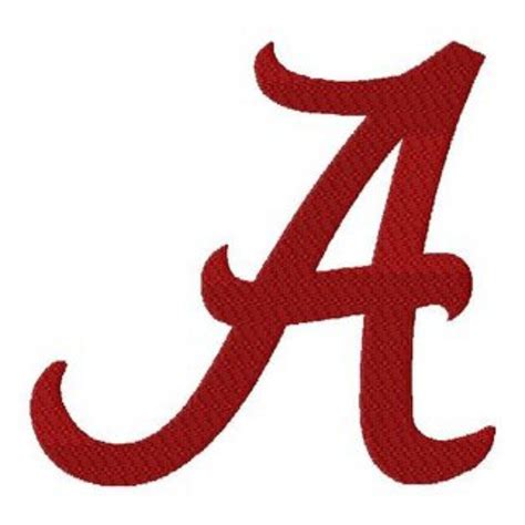 Alabama Football Font - Cliparts.co