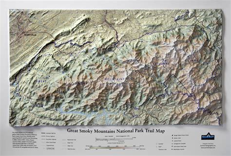 Great Smoky National Park Map - Alecia Lorianna