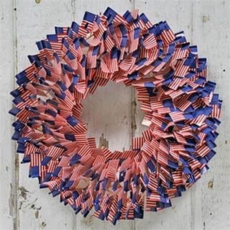 Easy Patriotic Wreaths for Labor Day Holiday - family holiday.net/guide ...