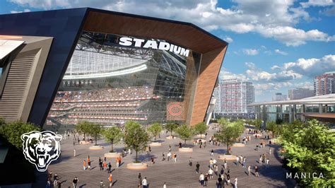 Renderings of proposed Bears stadium - Chicago Sun-Times