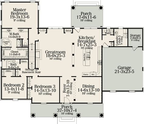 Classic American Home Plan - 62100V | Architectural Designs - House Plans