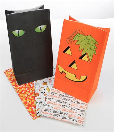 Halloween Paper Treat Bags - Gift Bags - Favor Bags - Party Supplies ...