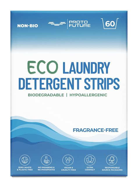 Buy Proto Future Eco-Friendly Laundry Detergent Sheets - (60 Loads ...