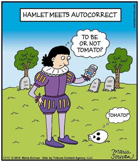 Hamlet meets autocorrect | The Fun of Writing | Pinterest