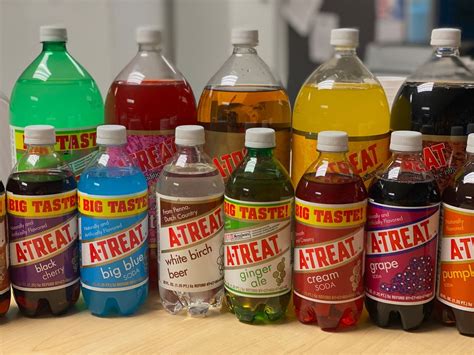 We taste-tested 16 flavors of A-Treat soda and our favorite may ...