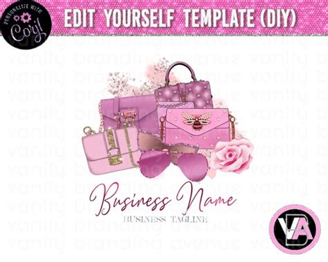 DIY Bags Logo Shades Logo Boutique Logo Fashion Logo | Etsy