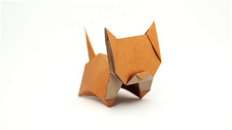 Origami Neko (Cat) - Diagrams and video - Jo Nakashima