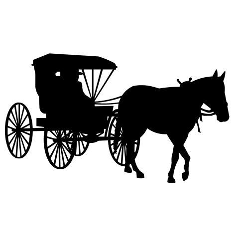 HORSE AND CARRIAGE CLIPART - 218px Image #17