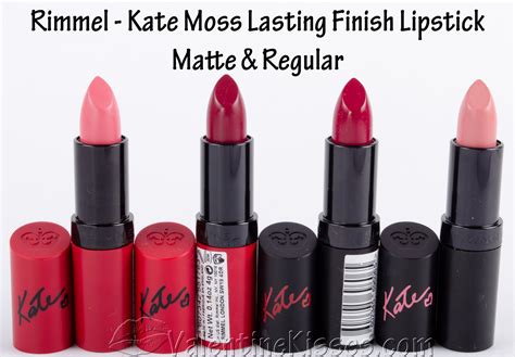 Valentine Kisses: Rimmel Kate Lasting Finish Lipsticks - 2 matte shades ...