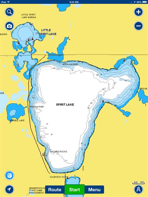 Map Of Spirit Lake Iowa - Draw A Topographic Map