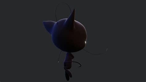 3D model Plagg - Kwami from miraculous ladybug rigged 3dmodel for ...