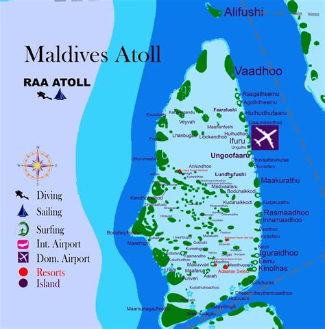 North Maalhossmadulu Atoll Islands (Raa Atoll) - The Maldives Expert ...