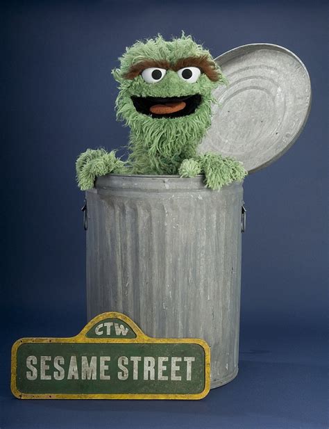 Oscar the Grouch Puppet | National Museum of American History