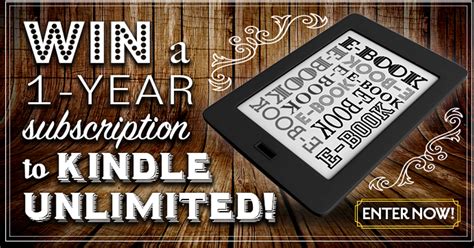 Kindle Unlimited Subscription Giveaway - Julie's Freebies