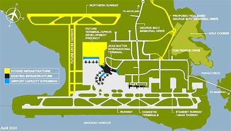 Auckland International Airport Terminal Map