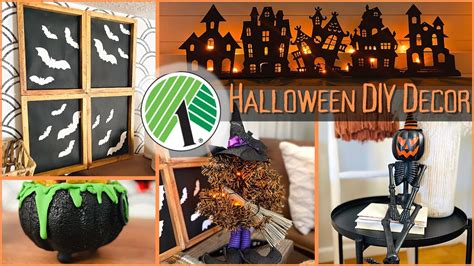 🎃 Dollar Tree Halloween DIY Decor - YouTube