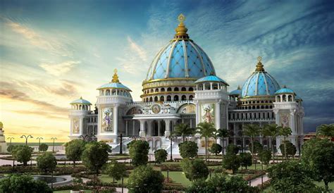 Temple Vedic Planetarium in Mayapur - World's Largest Temple