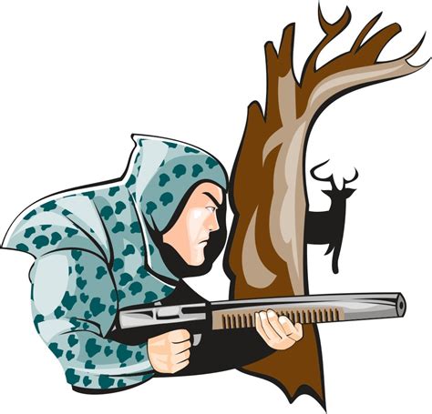 Deer Hunter Clipart | Free download on ClipArtMag