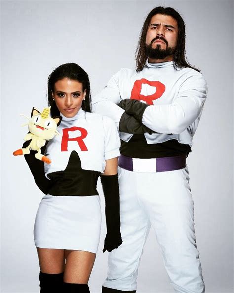 Zelina Vega and Andrade Cien Almas as Pokemon's Team Rocket | Trendy ...