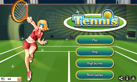 🕹️ Play Tennis Video Game: Free Online Single Player Tennis Game vs the ...