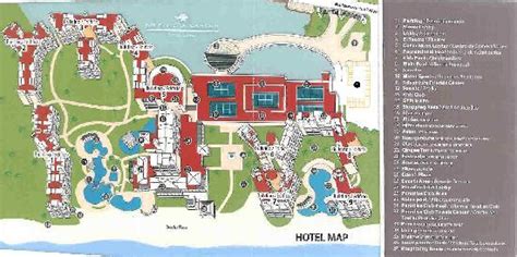 Now Jade Riviera Cancun Resort Map