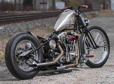 Custom Motorcycle: Harley Super Glide to Shovelhead Bobber | Rides and ...