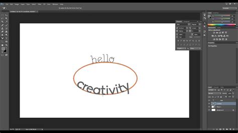 How To Make A Curved Text In Photoshop - Design Talk