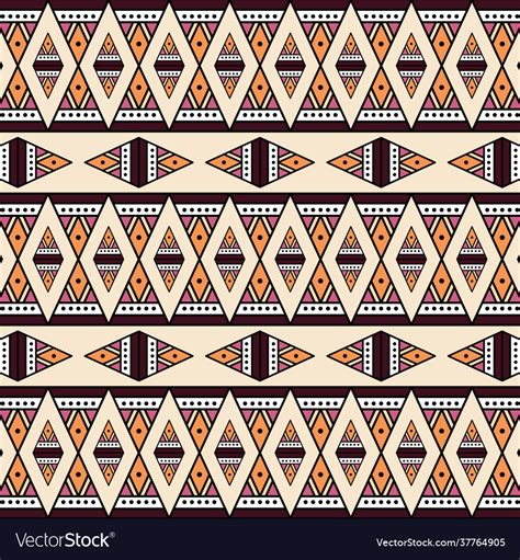 Traditional african pattern Royalty Free Vector Image