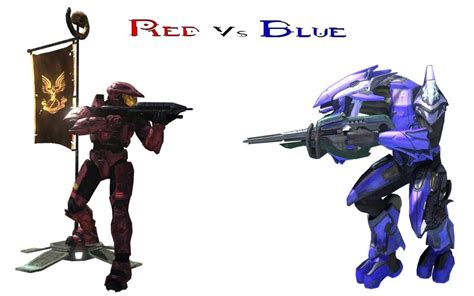 Halo Red vs Blue Wallpaper - WallpaperSafari