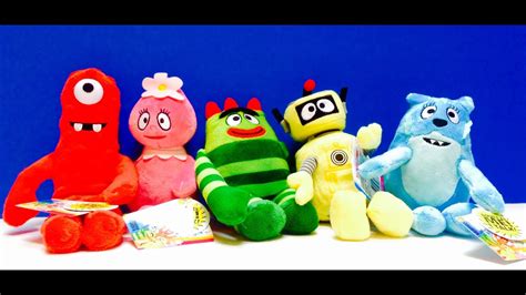 Yo GABBA Gabba Plush Talking Toys - YouTube