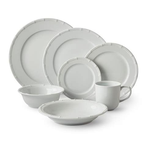 Pillivuyt Bamboo Porcelain Dinnerware Collection + Place Setting ...