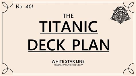 Titanic Deck Floor Plans | Viewfloor.co