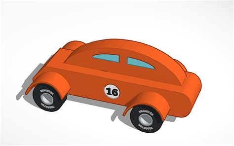 3D design Classic Racing Car - Tinkercad