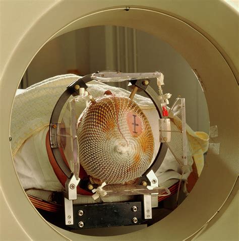 Patient Undergoing A Pet Scan Of The Brain Photograph by Cc Studio ...