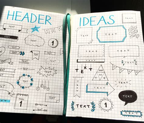 Hundreds of Awesome Bullet Journal Headers — Sweet PlanIt