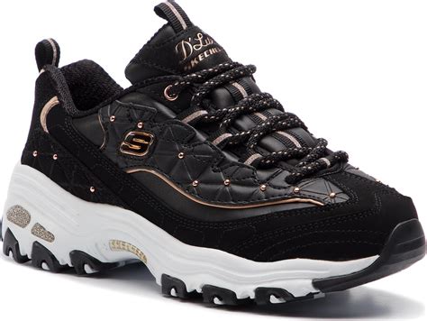 Skechers D'Lites Glamour Feels 13087-BKRG - Skroutz.gr