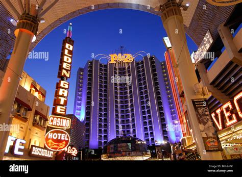 USA The Plaza Hotel & Casino Fremont Street Downtown Las Vegas Nevada ...