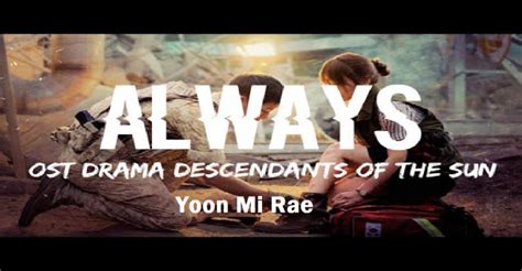 Yoon Mi Rae – ALWAYS (Descendants Of The Sun OST) Kalimba Tabs ...