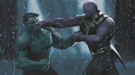 Hulk Vs Thanos, HD Superheroes, 4k Wallpapers, Images, Backgrounds ...