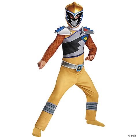 Boy's Gold Ranger Dino Charge Costume