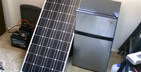 Solar Powered Fridge Freezer - 30 Watt Off Grid Refrigeration