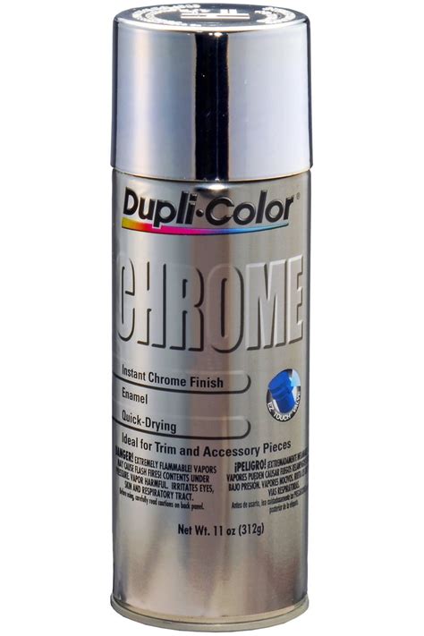 Dupli-Color 11oz CHROME Automotive Metallic Spray Paint CS101 Trim ...